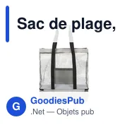 Sac de plage personnalisable avec logo - Maxwell - Miniature 4