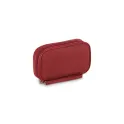 Variante Rouge foncé - Pochette de rangement personnalisable en rPET 300D avec logo - Kora