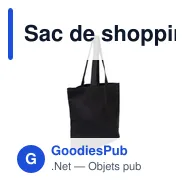 Sac de shopping personnalisable en coton avec logo - Ornell - Miniature 8