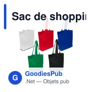 Sac de shopping personnalisable en coton avec logo - Ornell - Miniature 10