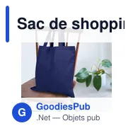Sac de shopping personnalisable en coton avec logo - Rabia - Miniature 2