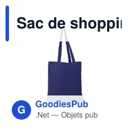 Sac de shopping personnalisable en coton avec logo - Rabia - Miniature 4