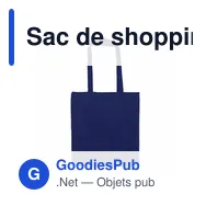 Sac de shopping personnalisable en coton avec logo - Rabia - Miniature 5