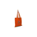 Variante orange - Sac de shopping personnalisable en coton avec logo - Rabia