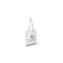 Variante blanc - Sac de shopping personnalisable en coton avec logo - Rabia