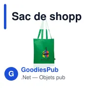 Sac de shopping RPET | Rokia - Miniature 1