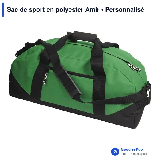 Sac de sport en polyester Amir - Image 11