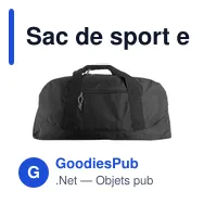 Sac de sport en polyester Amir - Miniature 12