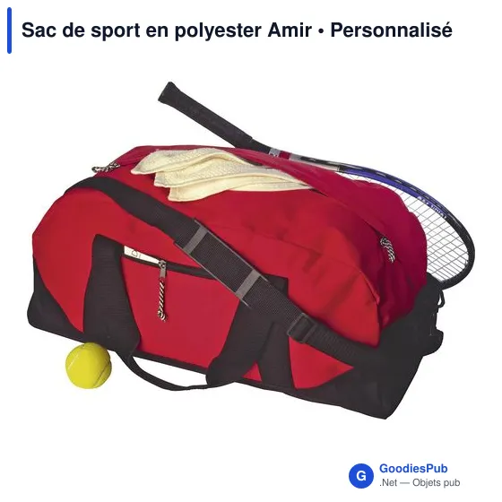 Sac de sport en polyester Amir - Image 3