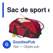 Sac de sport en polyester Amir - Miniature 6