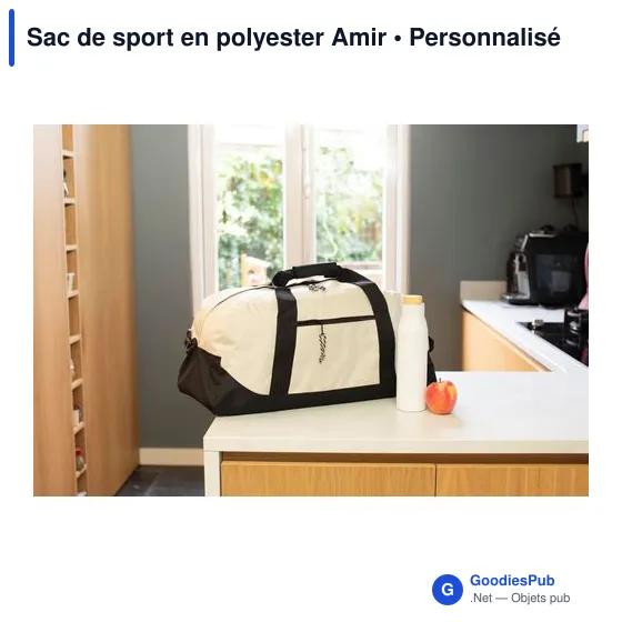 Sac de sport en polyester Amir - Image 9