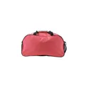 Variante rouge - Sac de sport personnalisable en polyester avec logo - Corinne