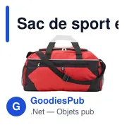 Sac de sport en polyester Daphne - Miniature 2