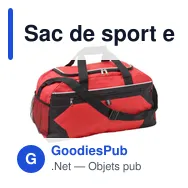 Sac de sport en polyester Daphne - Miniature 12