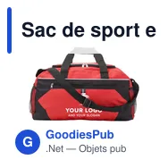 Sac de sport en polyester Daphne - Miniature 9