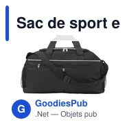 Sac de sport en polyester Daphne - Miniature 10