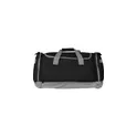 Variante noir - Sac de sport personnalisable Lorenzo avec logo - Polyester 600D