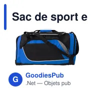 Sac de sport en polyester Ren - Miniature 1