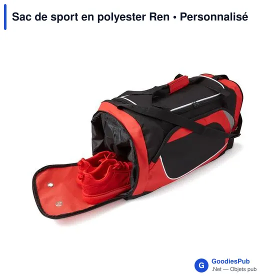Sac de sport en polyester Ren - Image 4
