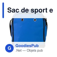 Sac de sport en polyester Ren - Miniature 5