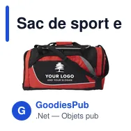Sac de sport en polyester Ren - Miniature 8