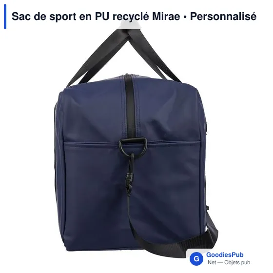 Sac de sport en PU recyclé Mirae - Image 19