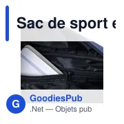 Sac de sport en PU recyclé Mirae - Miniature 21