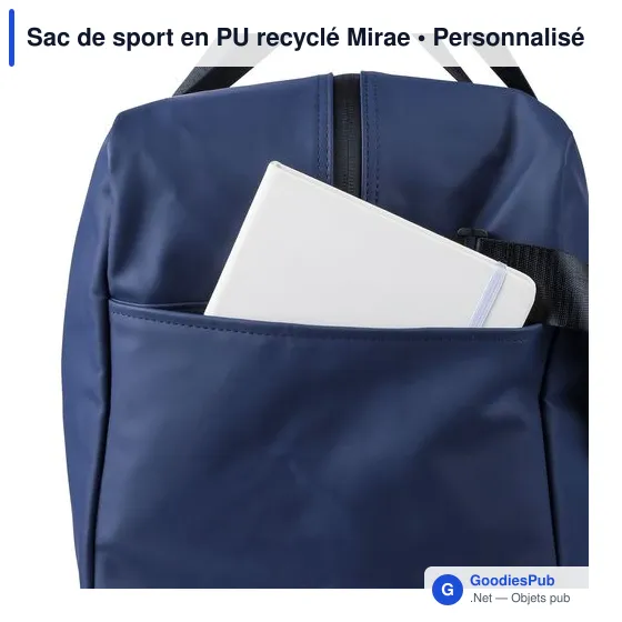 Sac de sport en PU recyclé Mirae - Image 23