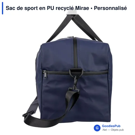 Sac de sport en PU recyclé Mirae - Image 4