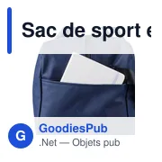 Sac de sport en PU recyclé Mirae - Miniature 10