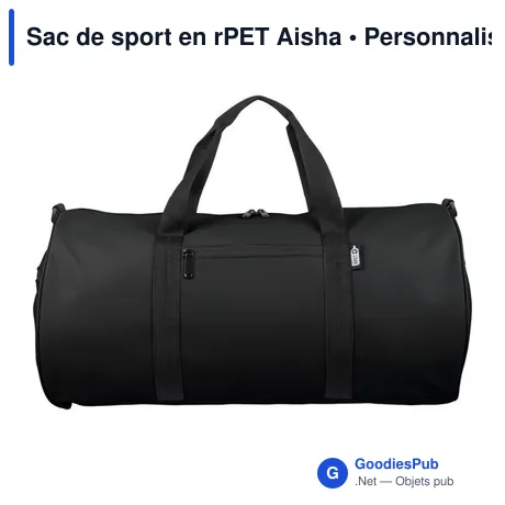 Sac de sport en rPET Aisha