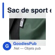 Sac de sport en rPET Aisha - Miniature 17