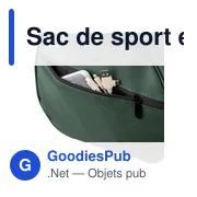 Sac de sport en rPET Aisha - Miniature 20