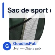 Sac de sport en rPET Aisha - Miniature 29