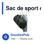 Sac de sport en rPET Aisha - Miniature 36