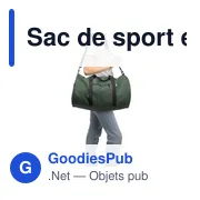 Sac de sport en rPET Aisha - Miniature 37