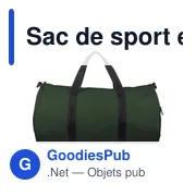 Sac de sport en rPET Aisha - Miniature 38