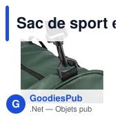 Sac de sport en rPET Aisha - Miniature 8