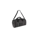 Variante Gris foncé - Sac de sport personnalisable en toile de coton recyclée avec logo - Harper