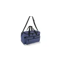 Variante Bleu foncé - Sac de sport et de voyage personnalisable 37 L avec logo - R-PET 600D