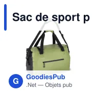 Sac de sport personnalisable imperméable 40 L IPX6 en PVC avec logo - Adventure - Miniature 2