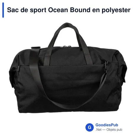 Sac de sport Ocean Bound en polyester rPET 300D Niv