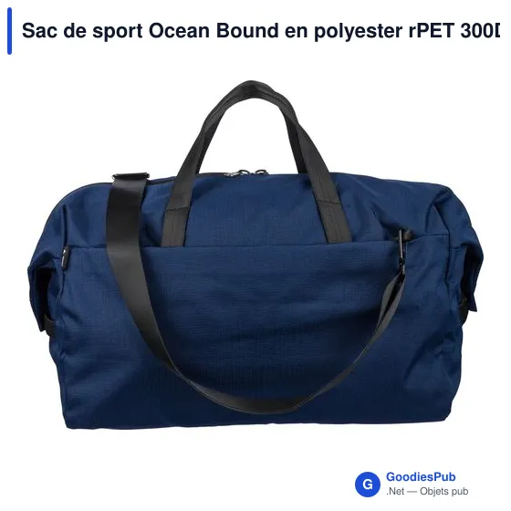 Sac de sport Ocean Bound en polyester rPET 300D Niv - Image 12