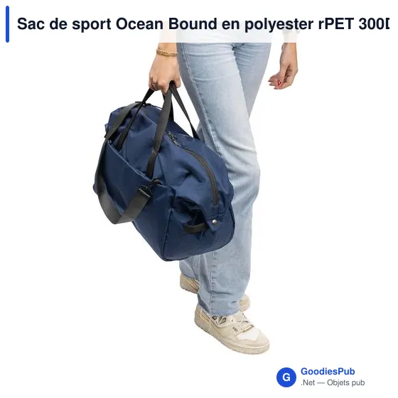 Sac de sport Ocean Bound en polyester rPET 300D Niv - Image 17