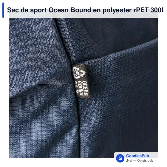 Sac de sport Ocean Bound en polyester rPET 300D Niv - Image 19