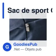 Sac de sport Ocean Bound en polyester rPET 300D Niv - Miniature 8