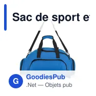 Sac de sport et sac à dos personnalisable R-PET 27 L avec logo - Karo - Miniature 3
