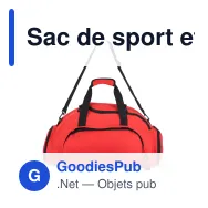 Sac de sport et sac à dos personnalisable R-PET 27 L avec logo - Karo - Miniature 4