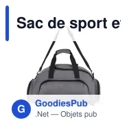 Sac de sport et sac à dos personnalisable R-PET 27 L avec logo - Karo - Miniature 6