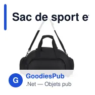 Sac de sport et sac à dos personnalisable R-PET 27 L avec logo - Karo - Miniature 8